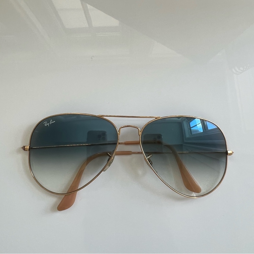 Tinted blue Rayban